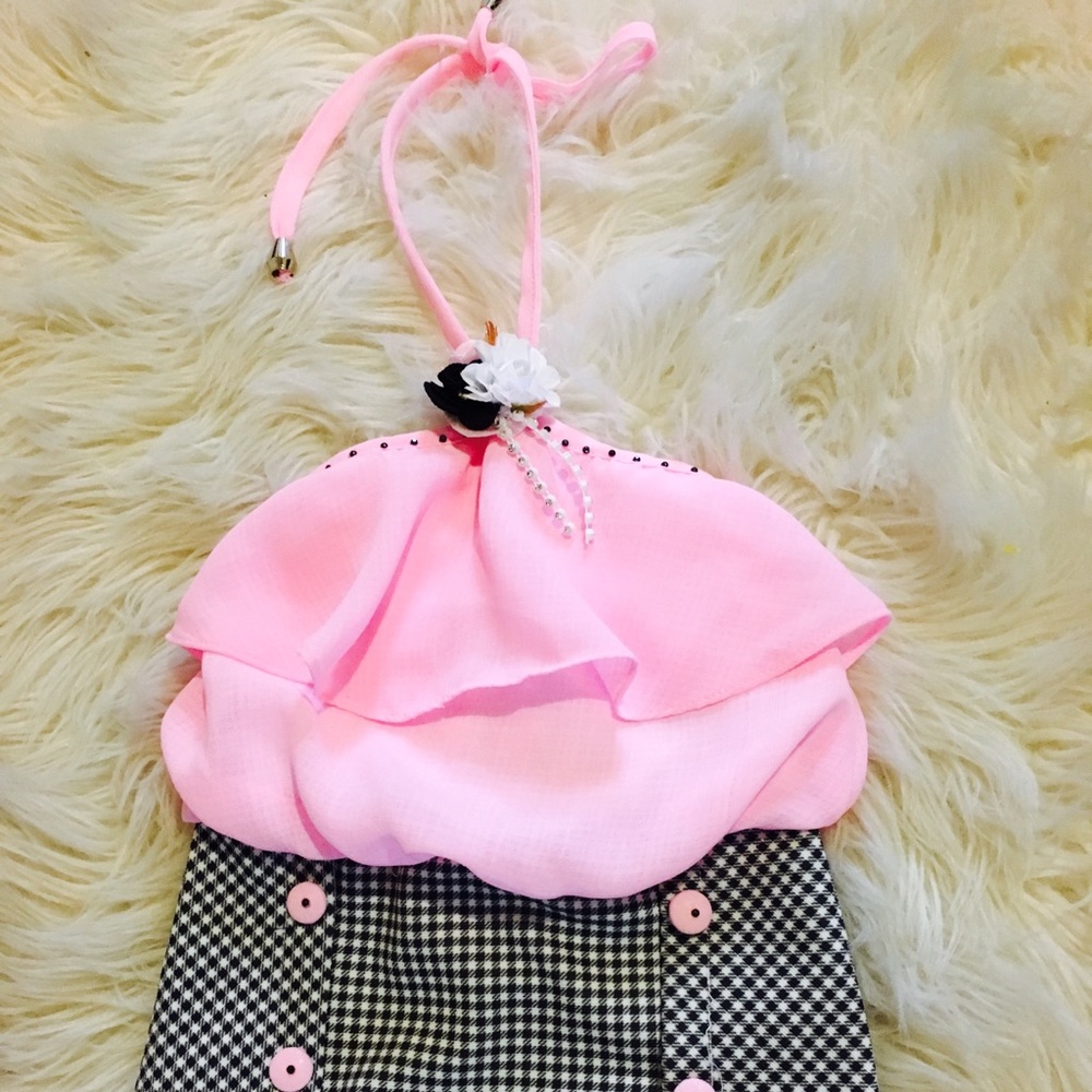 Baby Girl One Piece Outfit New 6 months